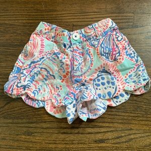 Lily Pulitzer girls shorts. Size 7
